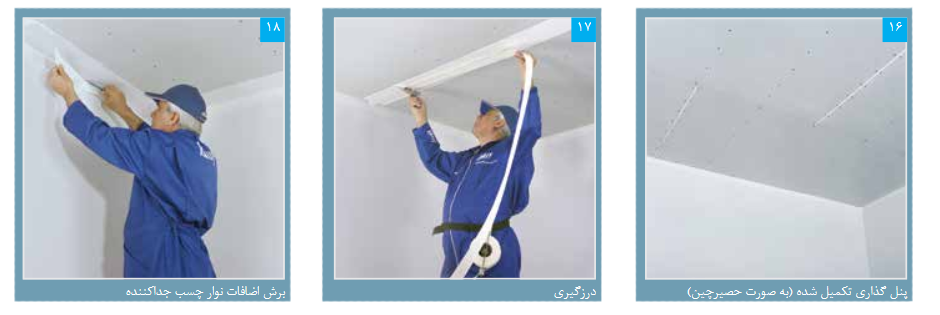 روش اجرای سقف کناف